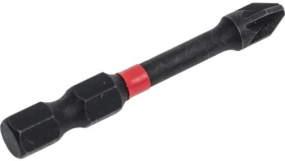 Бита крестовая ударная Pozidriv PZ SGS, сталь S2 - фото